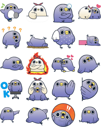 Mentori Facebook Stickers