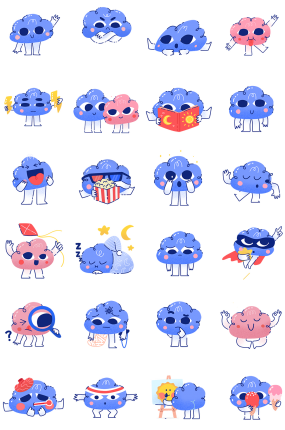 Kumo Facebook Sticker